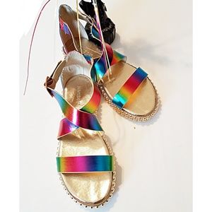 bamboo rainbow sandals